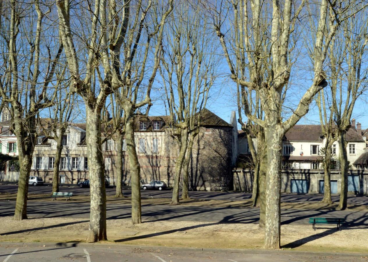 Chambres D'Hotes Vue Sur La Muraille De Sens Bagian luar foto